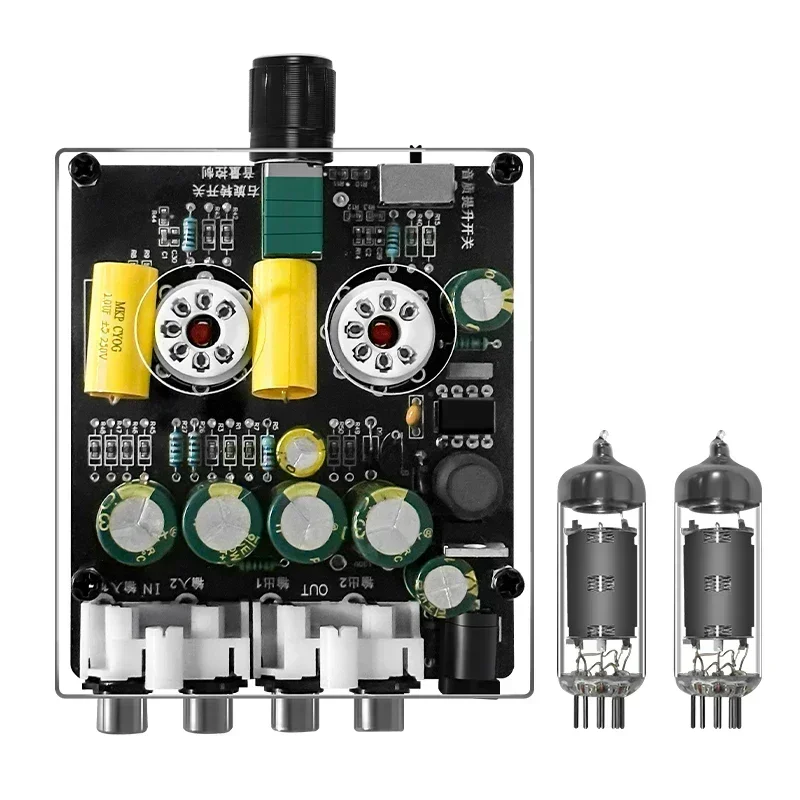 Home Cinema Solution - Preamplificador de Tubos 6K4 Mejorado, Amplificadores