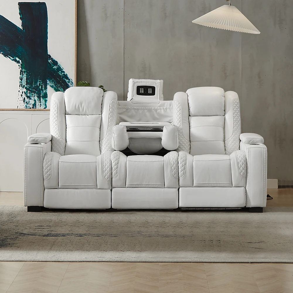 Home Cinema Sofa - Sofá Reclinable Eléctrico de Lujo en