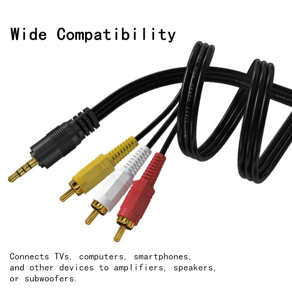 Home Cinema Solution - Cable de Audio y vídeo RCA