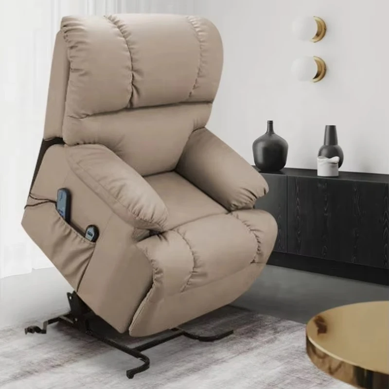 Home Cinema Sofa - Sillón reclinable eléctrico moderno con estructura