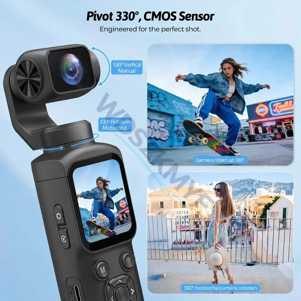 330 °   Cámara de acción portá - Home Cinema Youtube reseña y precio