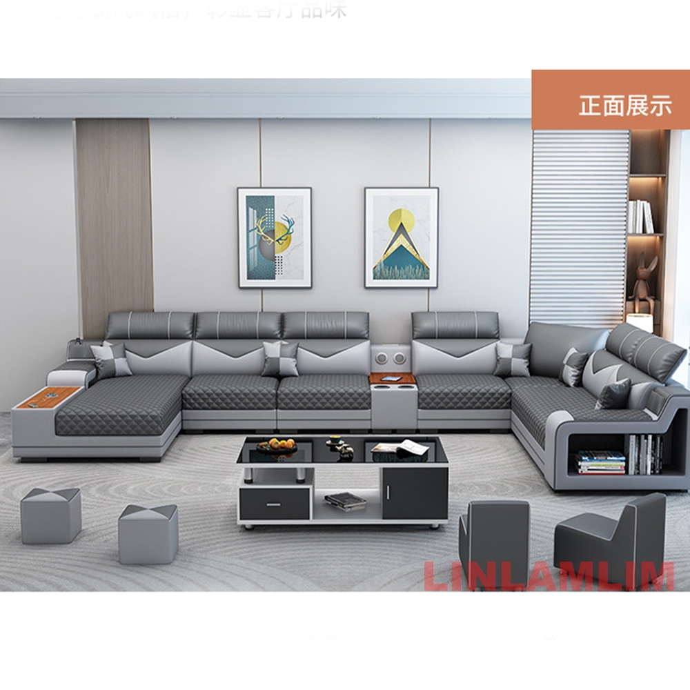 Juego de sofás seccionales de  - Home Cinema Sofa reseña y precio