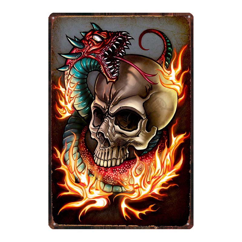 【YZFQ】 Placa de calavera de az - Home Cinema Restaurant reseña y precio