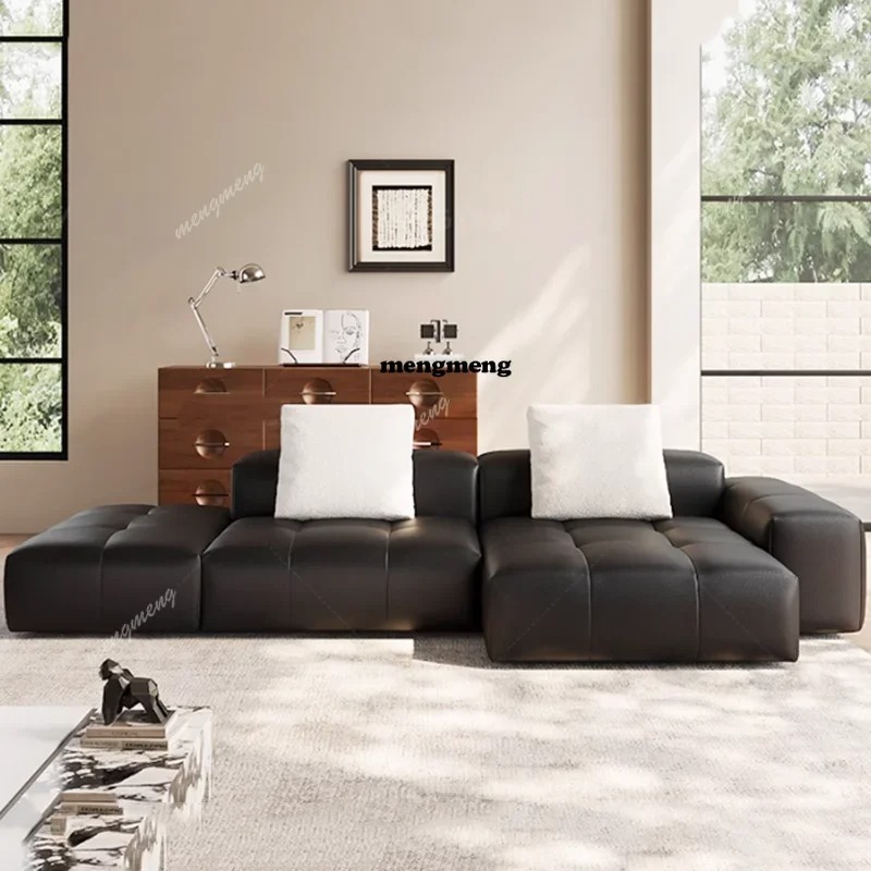 Sofá Nórdico de Cuero Comprimi - Home Cinema Sofa reseña y precio