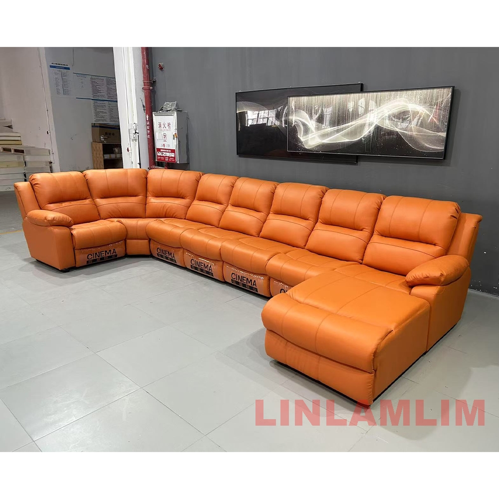 Sofá reclinable seccional de g - Home Cinema Sofa reseña y precio