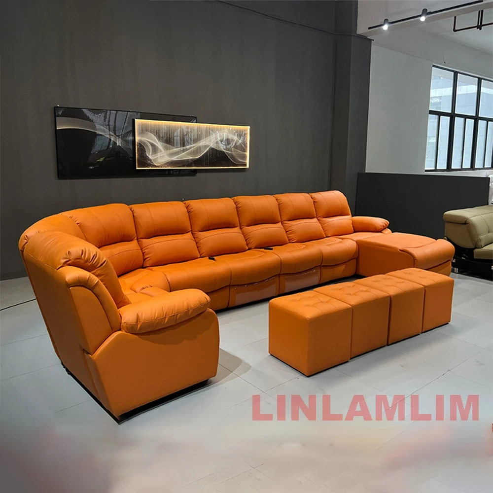 Sofá reclinable seccional de g - Home Cinema Sofa reseña y precio