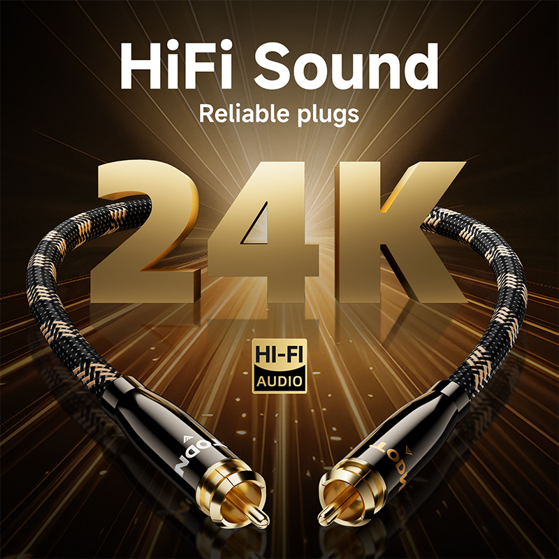 TODN-Cable RCA estéreo HiFi de - Audio Home Cinema reseña y precio
