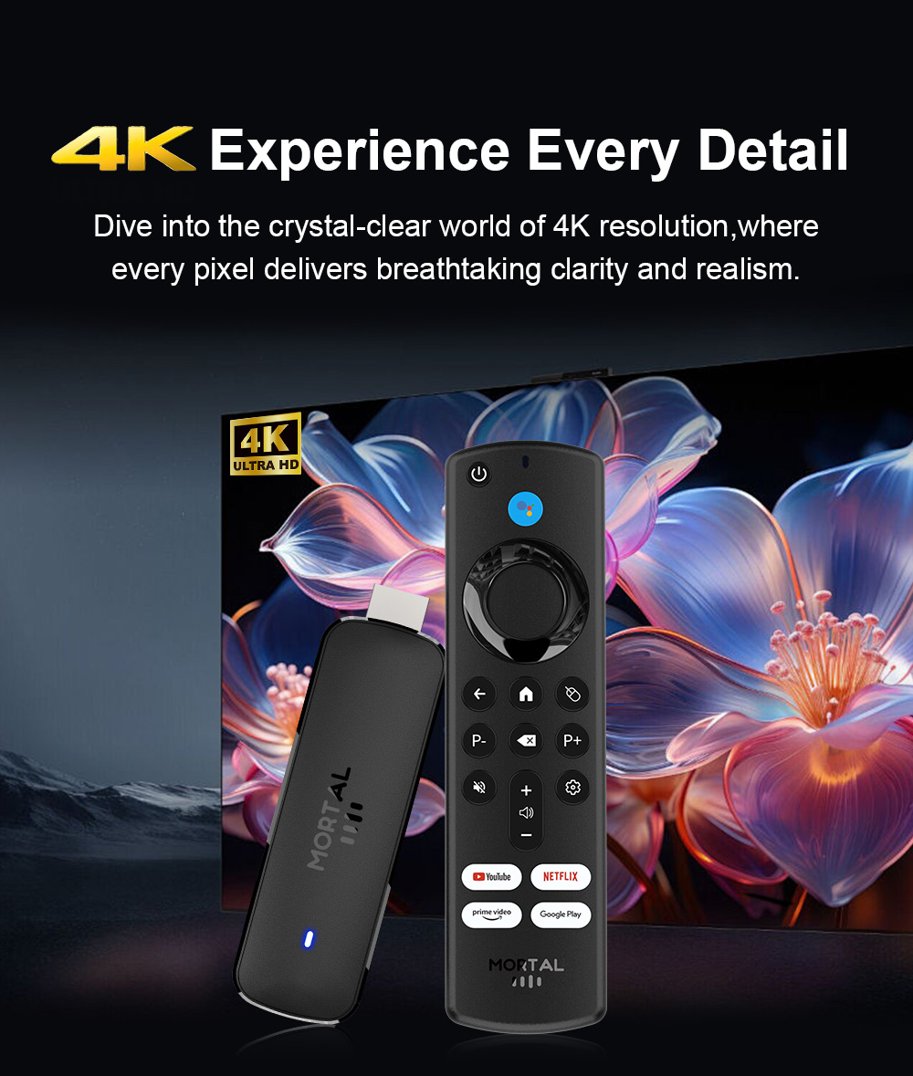 Android TV Stick Mortal Q8 Ver - Home Cinema Youtube reseña y precio