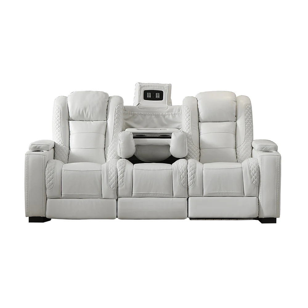 Sofá Reclinable Eléctrico de L - Home Cinema Sofa reseña y precio
