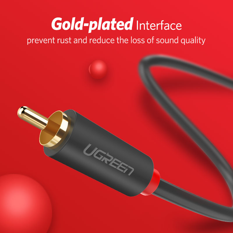 Ugreen-Cable de audio para dis - Home Cinema Dvd reseña y precio