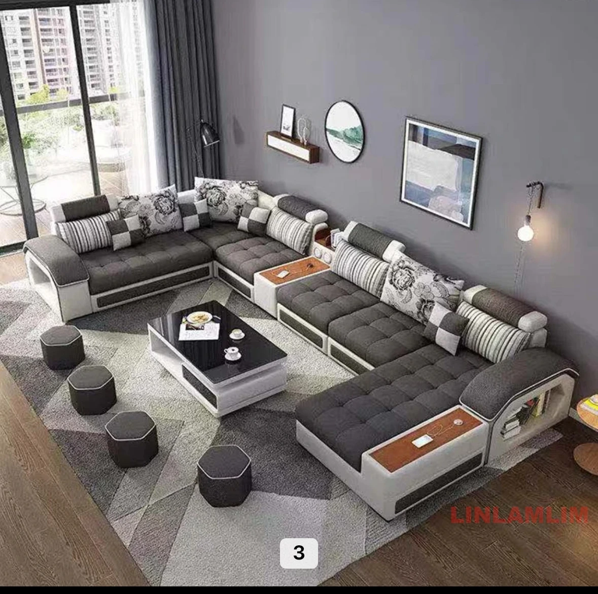Linlamlim - Juego de sofás sec - Home Cinema Sofa reseña y precio