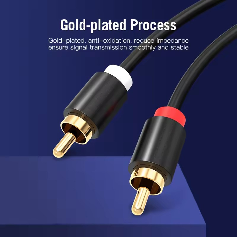 Cable RCA estéreo HIFI, Cable  - Home Cinema Dvd reseña y precio