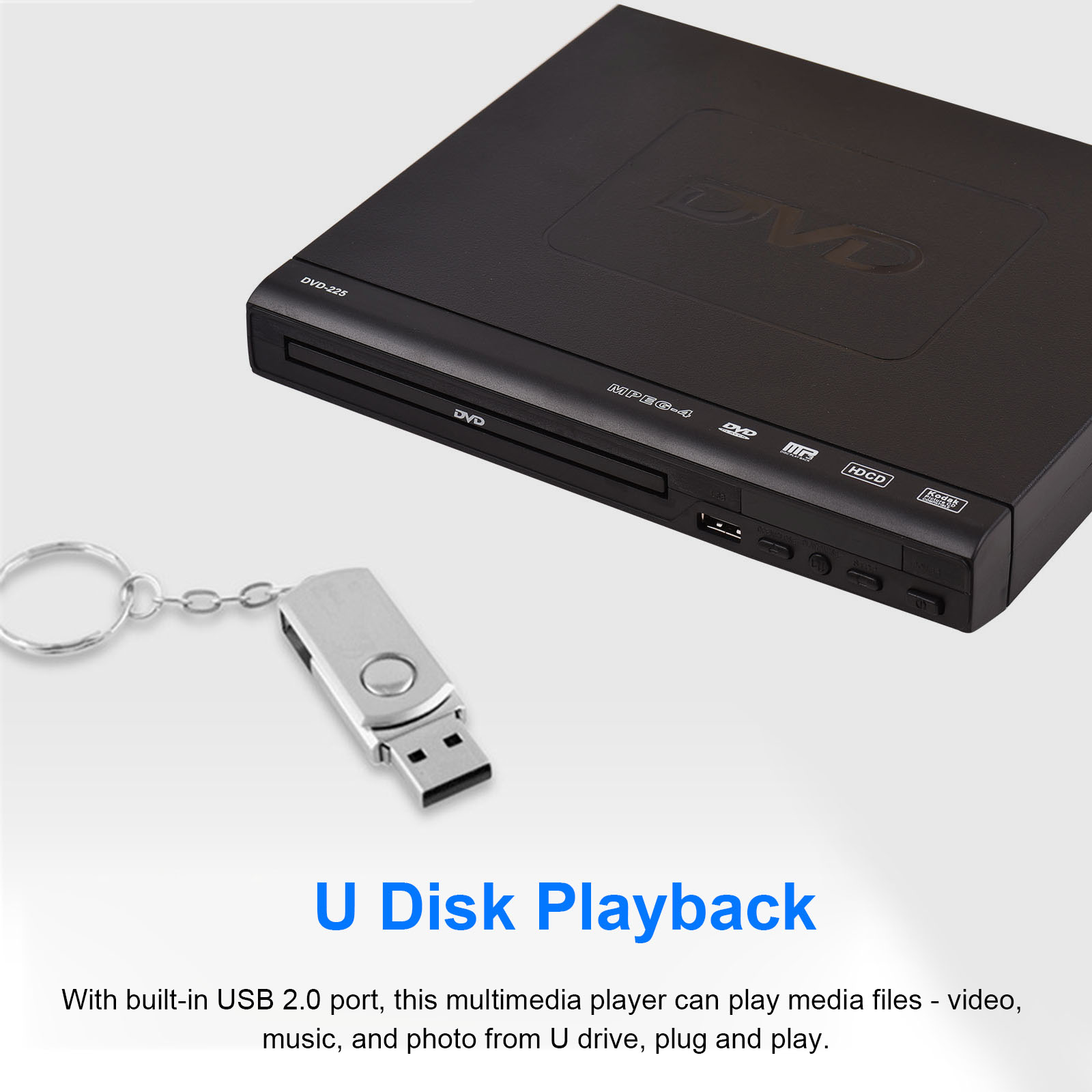 DVD-225 Reproductor de DVD par - Home Cinema Dvd reseña y precio