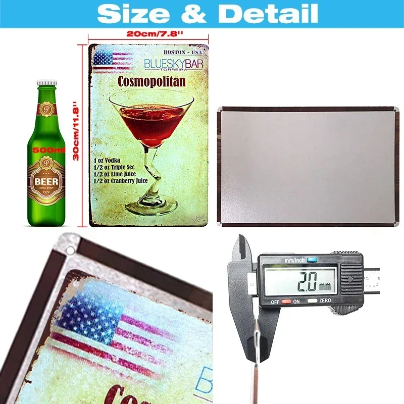 Cartel de restaurante Vintage  - Home Cinema Restaurant reseña y precio