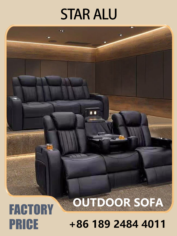 Sofá Reclinable Eléctrico de C - Home Cinema Sofa reseña y precio