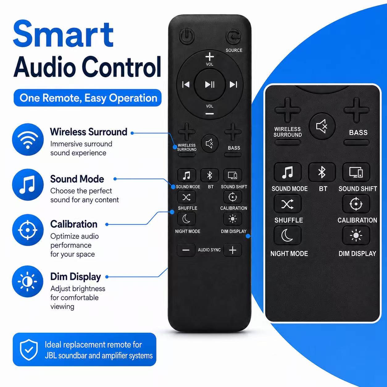 Control remoto para sistema de - Home Cinema Jbl 5.1 reseña y precio