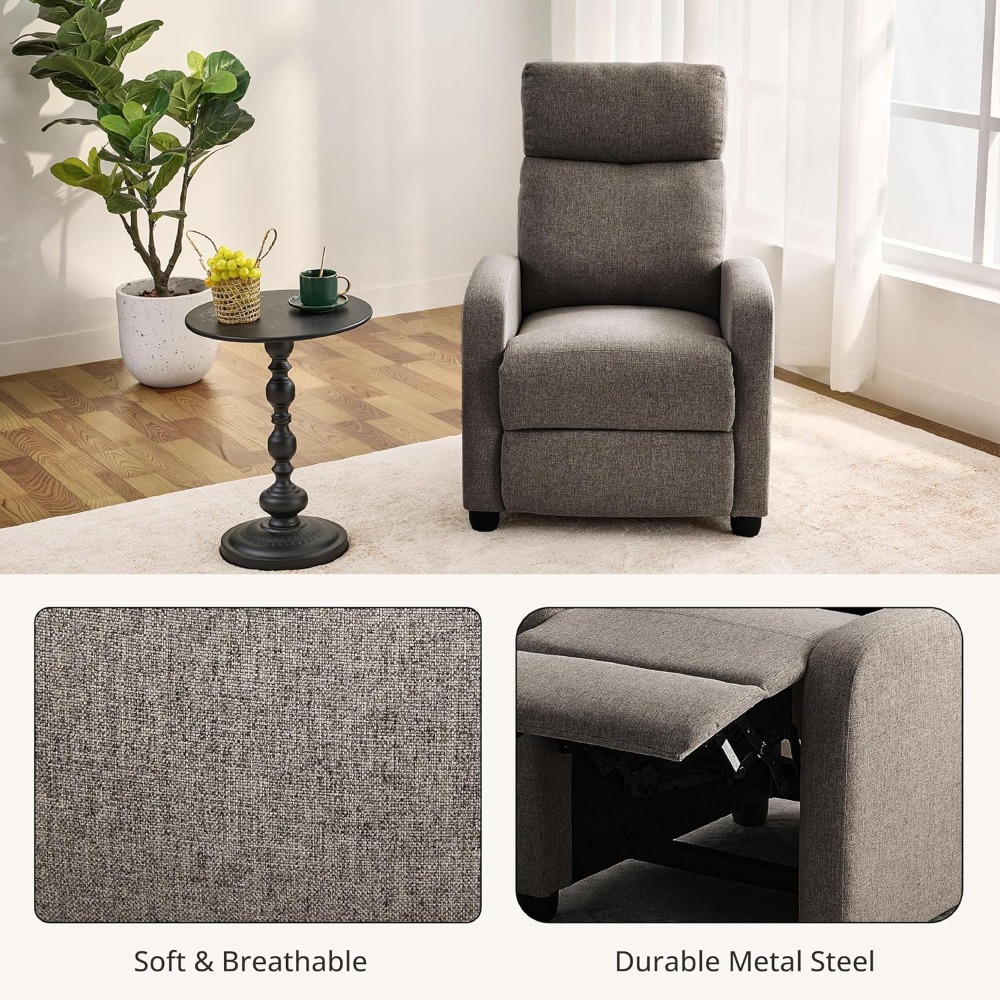 Sillón Reclinable Manual Moder - Home Cinema Sofa reseña y precio