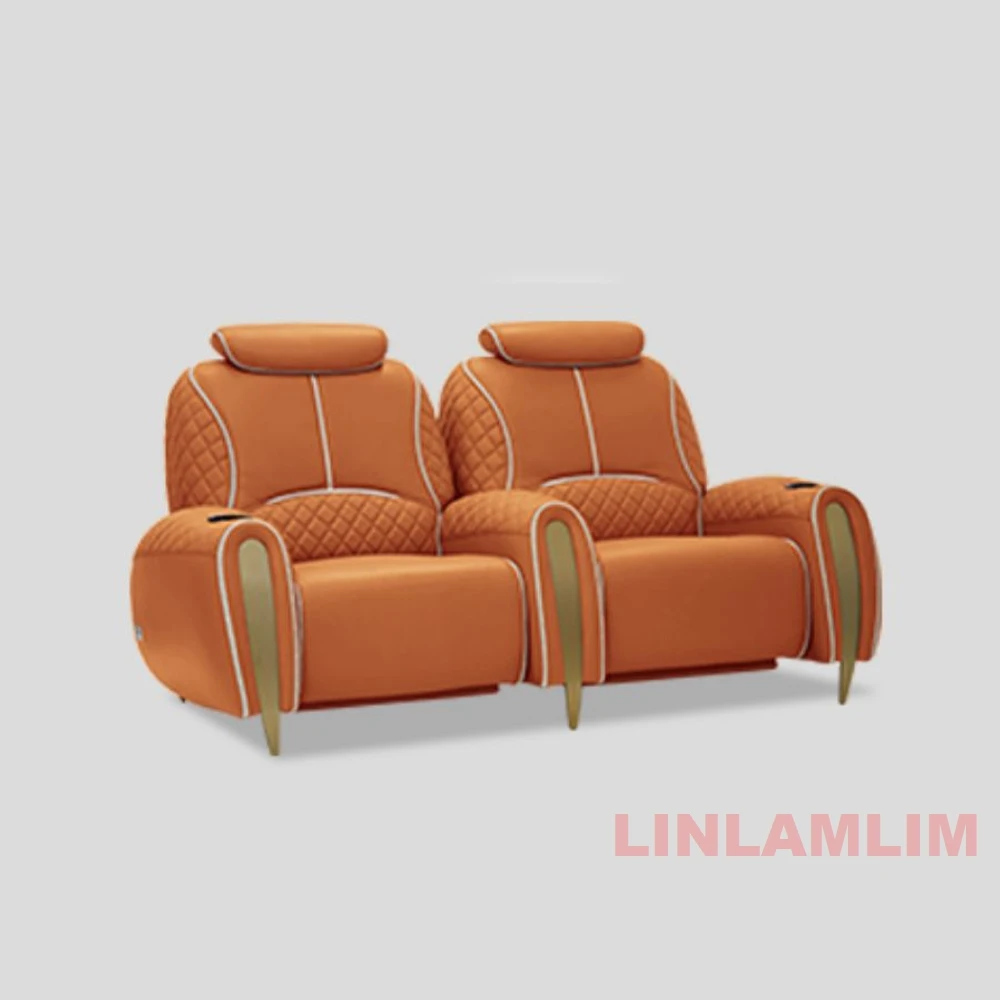 Sofá reclinable eléctrico de l - Home Cinema Sofa reseña y precio