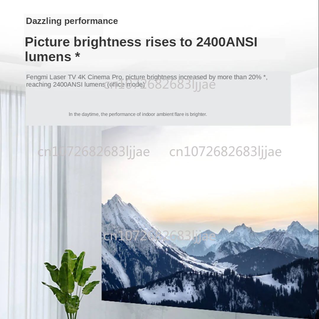 Proyector Láser 4K Cinema Pro, - Home Cinema Beamer reseña y precio
