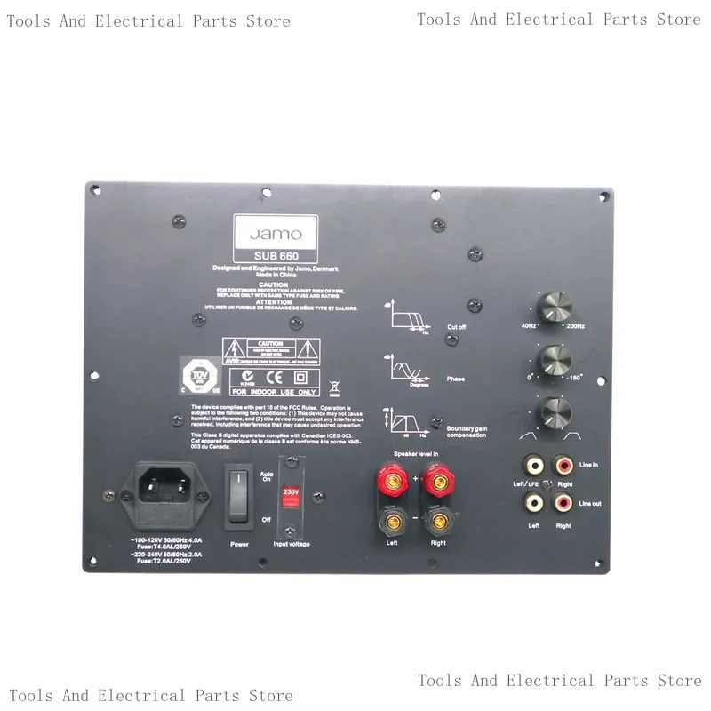 SUB 660 Jamo fuente de aliment - Home Cinema Jamo reseña y precio