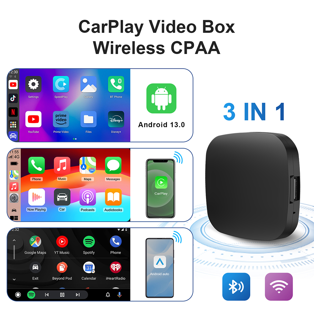 Android 13 CarPlay TV Box inal - Home Cinema Youtube reseña y precio